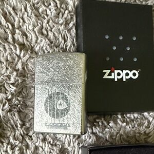 Zippo Silver Brushed Guitar Design Windproof Lighter